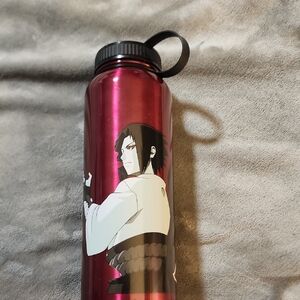 Anime Character Red Water Bottle
